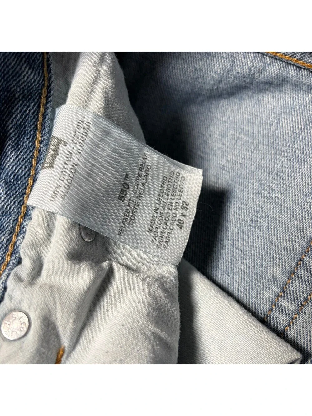 Levis levi’s 550